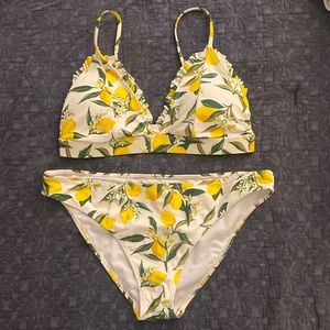 Cabana del Sol lemon bikini